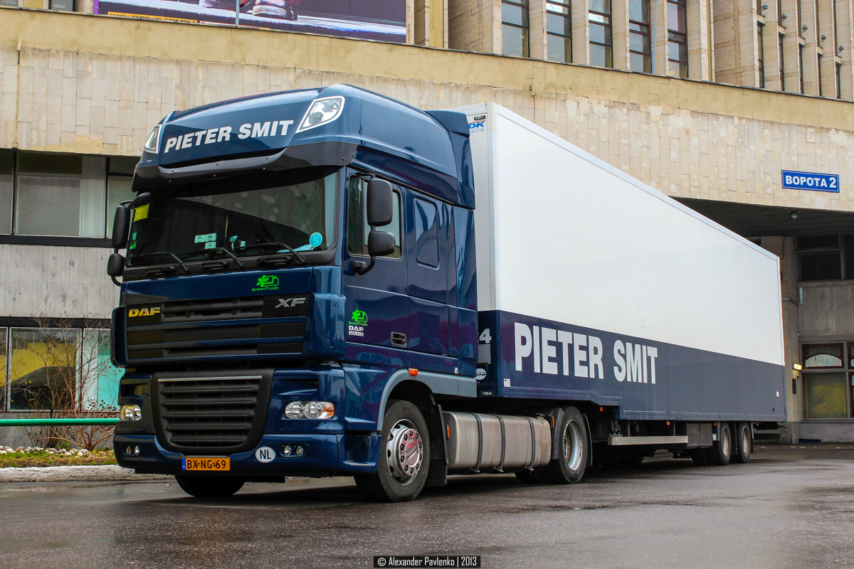 Нидерланды, № BX-NG-69 — DAF XF105 FT