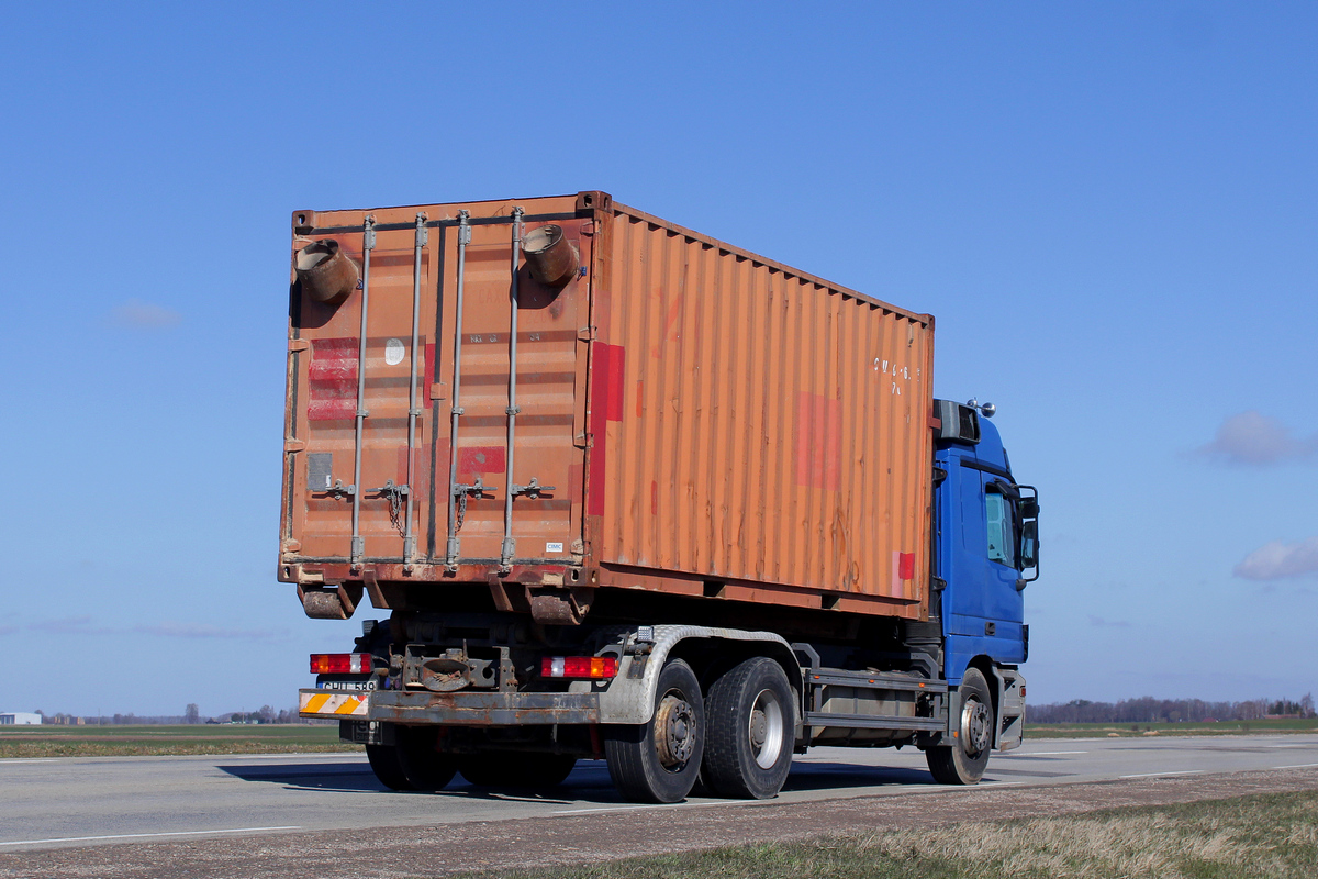 Литва, № CHU 589 — Mercedes-Benz Actros ('2003)