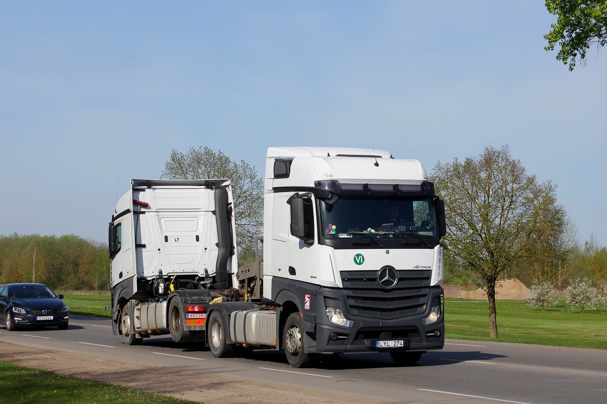 Литва, № LYL 274 — Mercedes-Benz Actros ('2011) 1845