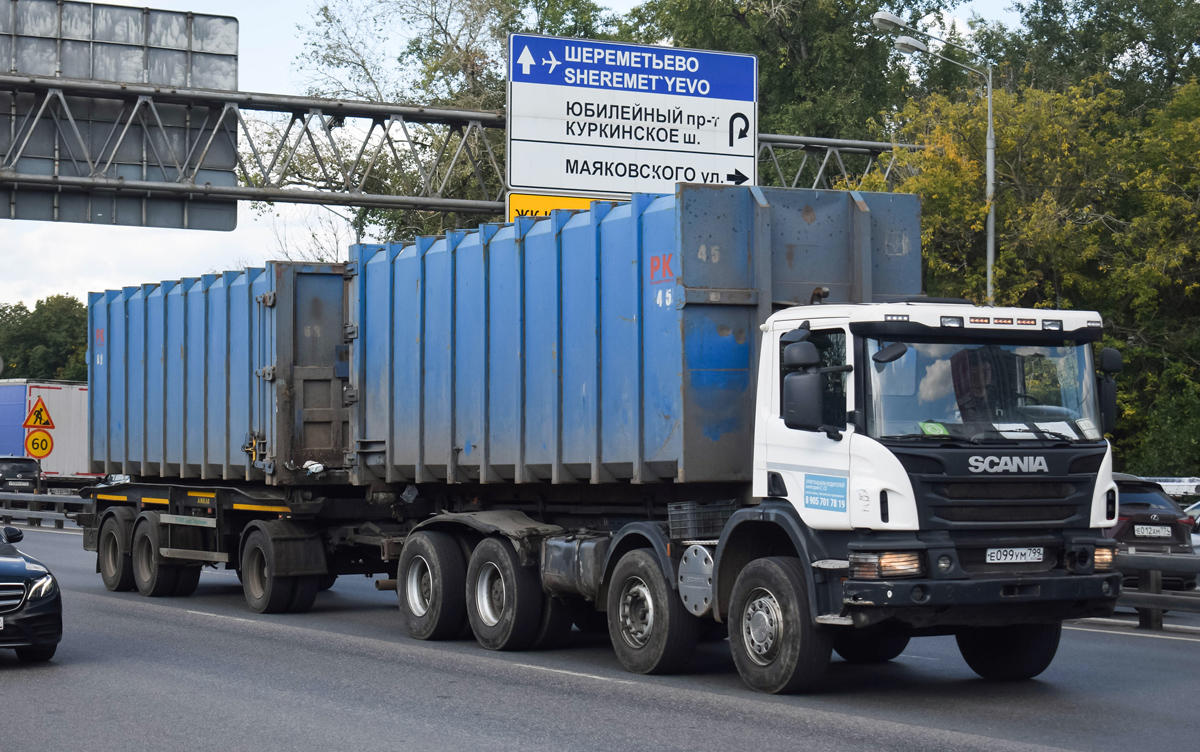 Москва, № Е 099 УМ 799 — Scania ('2011) P400