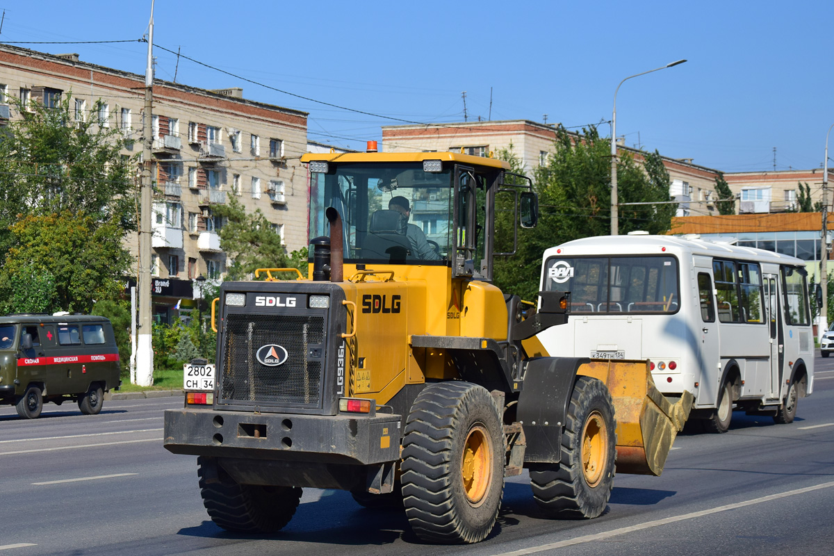 Волгоградская область, № 2802 СН 34 — SDLG LG936