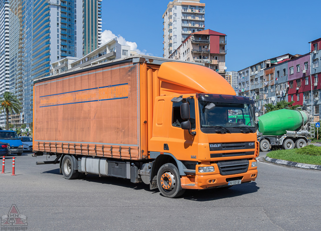 Грузия, № NU-500-SO — DAF CF75 FA