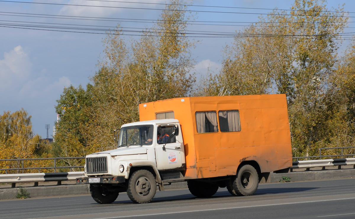 Омская область, № Е 380 АА 55 — ГАЗ-3307