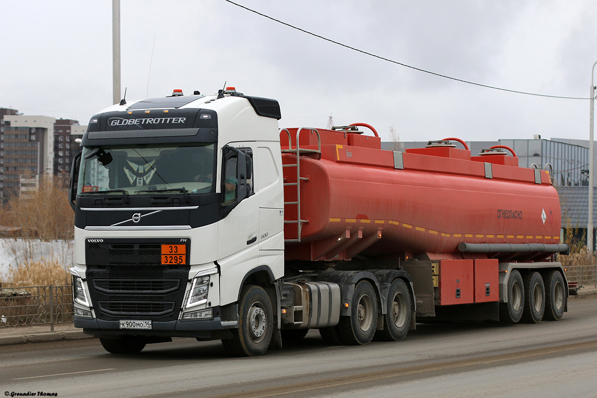 Саха (Якутия), № К 900 МО 14 — Volvo ('2012) FH.500