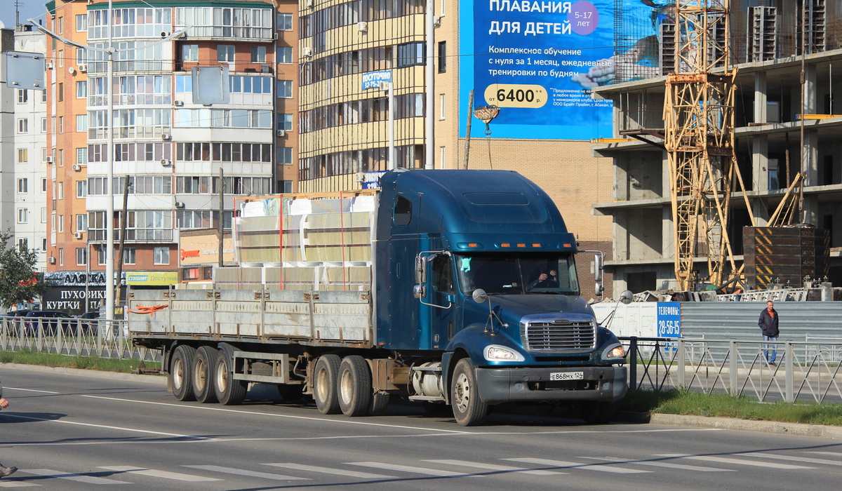 Красноярский край, № Е 868 МХ 124 — Freightliner Columbia