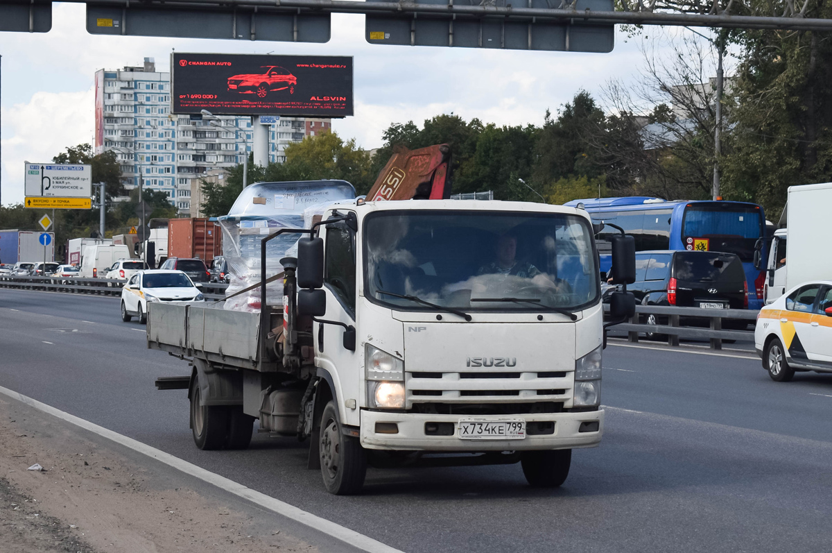 Москва, № Х 734 КЕ 799 — Isuzu NРR75 [Z7X]