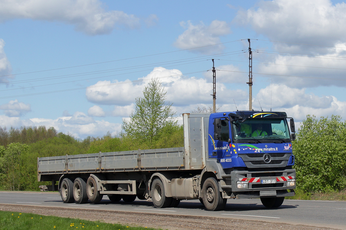 Литва, № LDT 311 — Mercedes-Benz Axor 1843