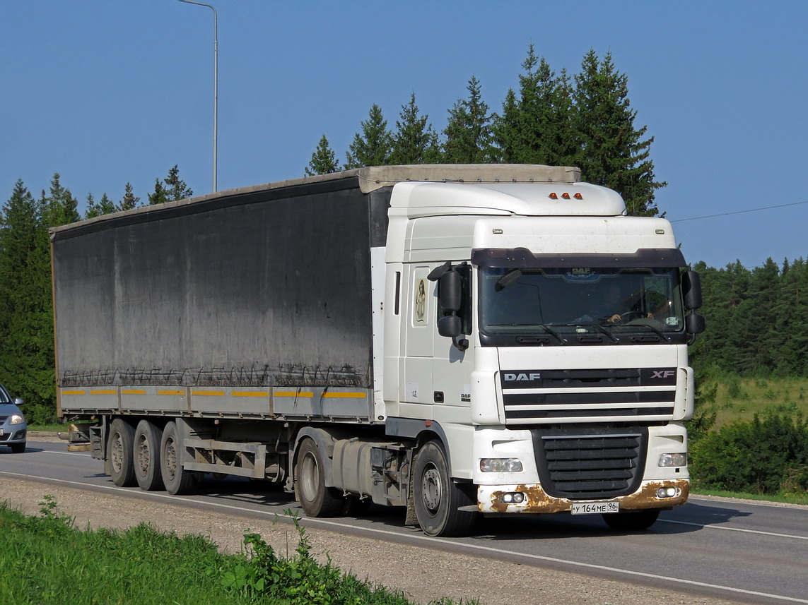 Свердловская область, № У 164 МЕ 96 — DAF XF105 FT