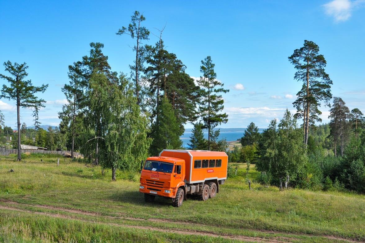 Иркутская область, № У 963 АВ 138 — КамАЗ-43118 (общая модель)