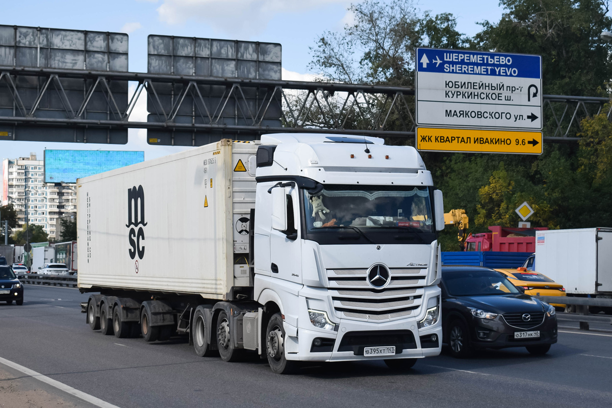 Ленинградская область, № В 395 ХТ 147 — Mercedes-Benz Actros '18 2545 [Z9M]