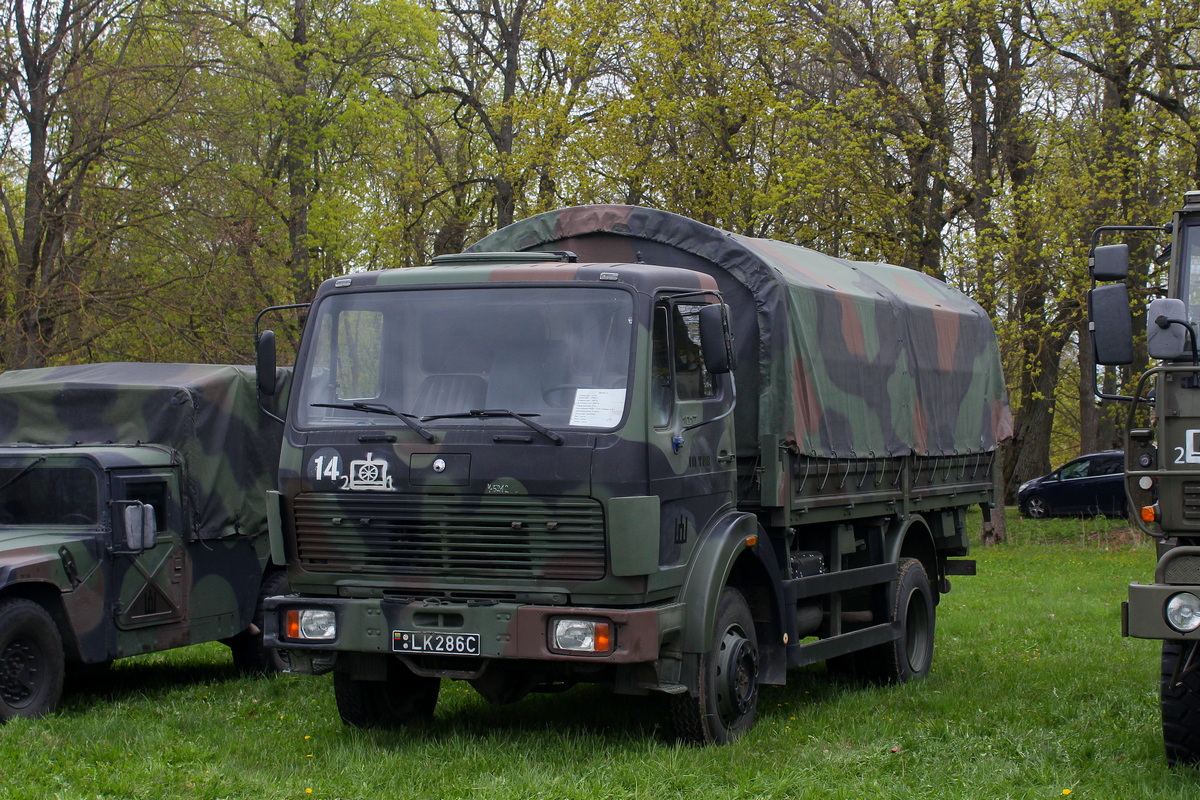 Литва, № LK 286 C — Mercedes-Benz NG (общ. мод.)