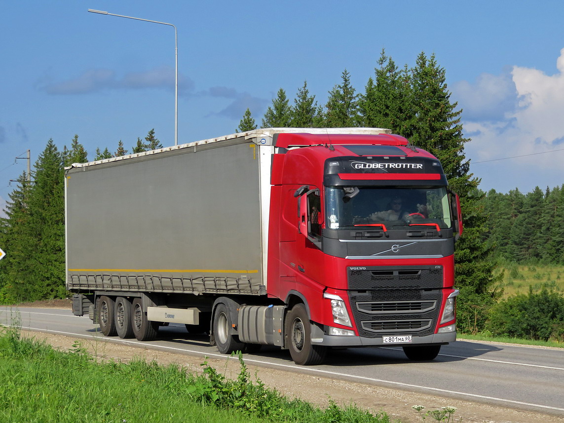 Псковская область, № С 801 МА 60 — Volvo ('2012) FH.460 [X9P]