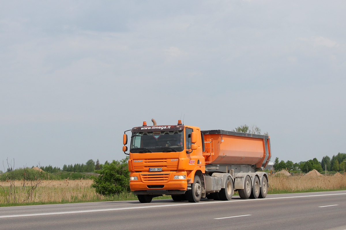 Литва, № KUG 065 — DAF CF85 FT