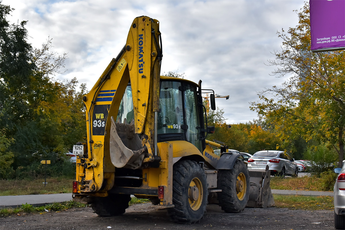 Свердловская область, № 9262 ЕА 66 — Komatsu WB93