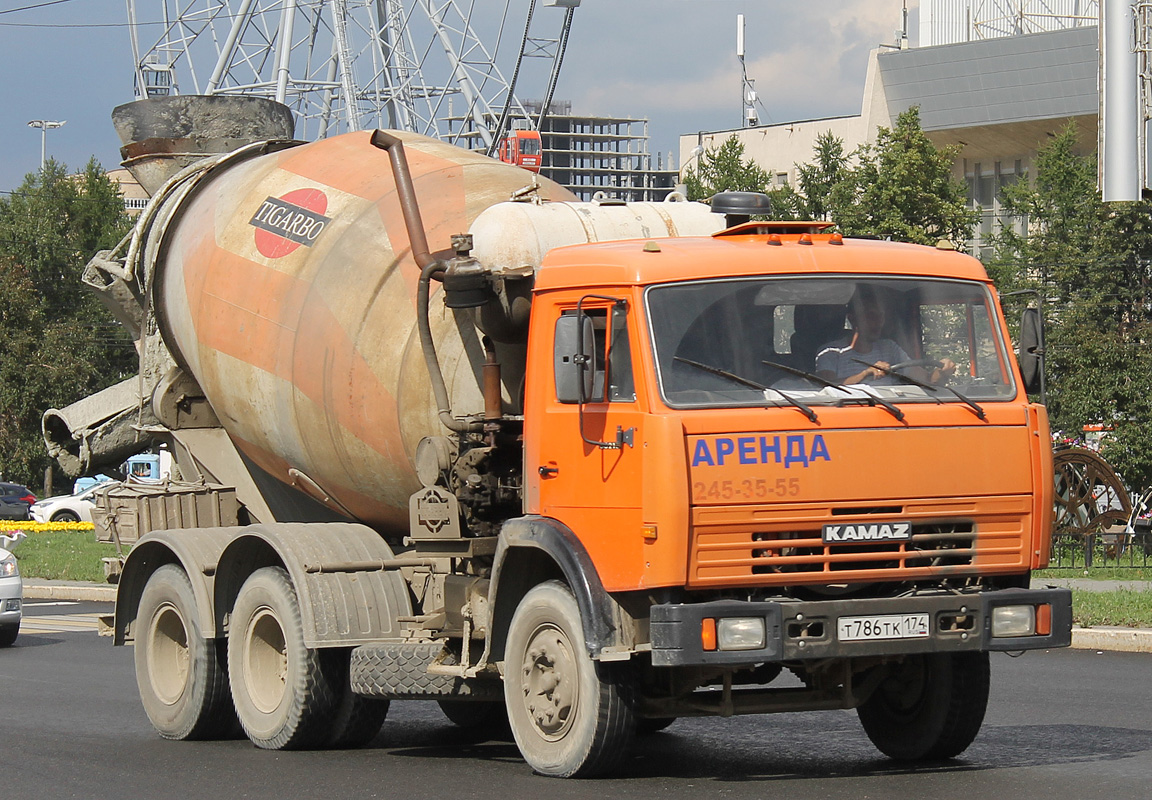 Челябинская область, № Т 786 ТК 174 — КамАЗ-53229-02 [53229C]