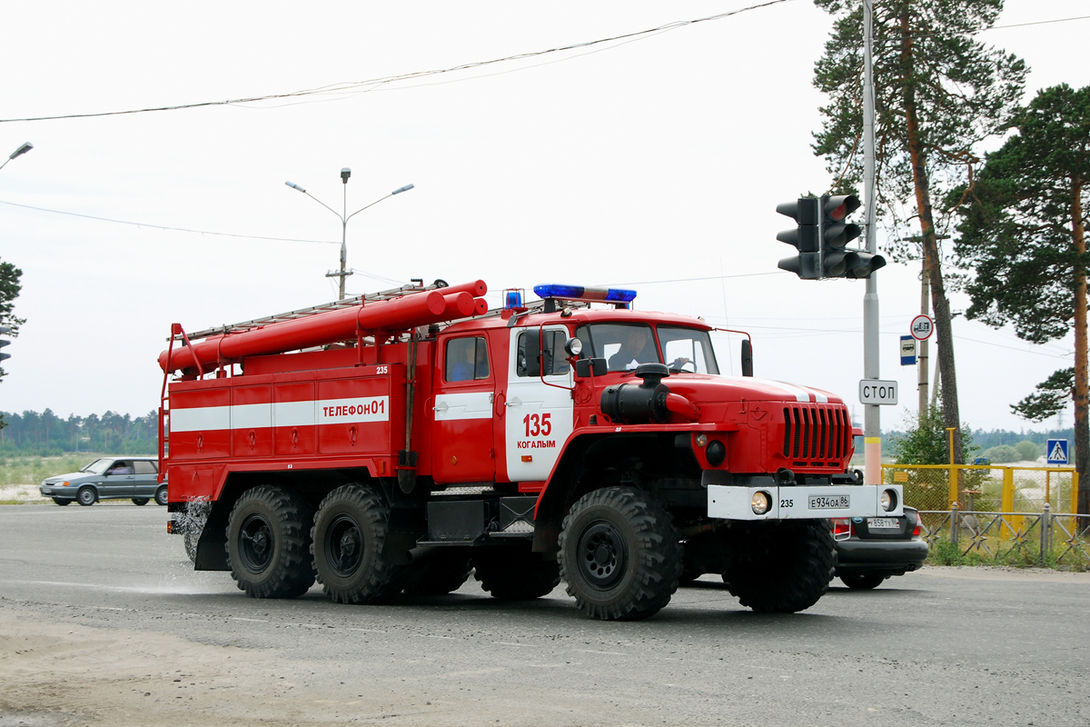 Ханты-Мансийский автоном.округ, № Е 934 ОА 86 — Урал-5557-40