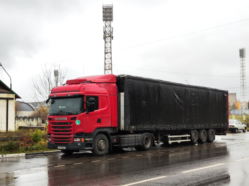 Минская область, № АС 6602-5 — Scania ('2009, общая модель)