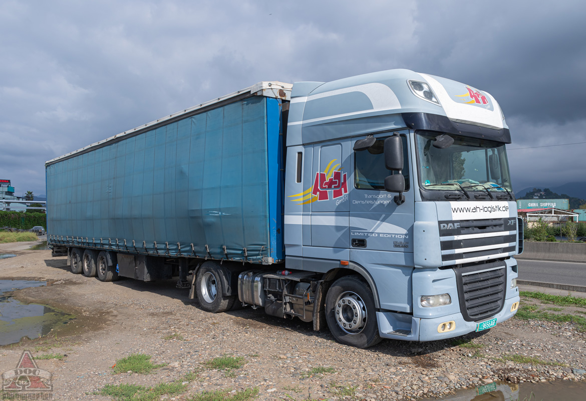 Туркменистан, № 9656 AGF — DAF XF105 FT