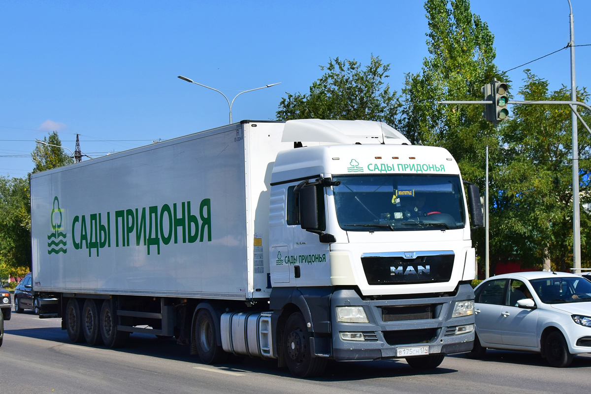 Волгоградская область, № В 175 СН 134 — MAN TGX ('2007) 18.400