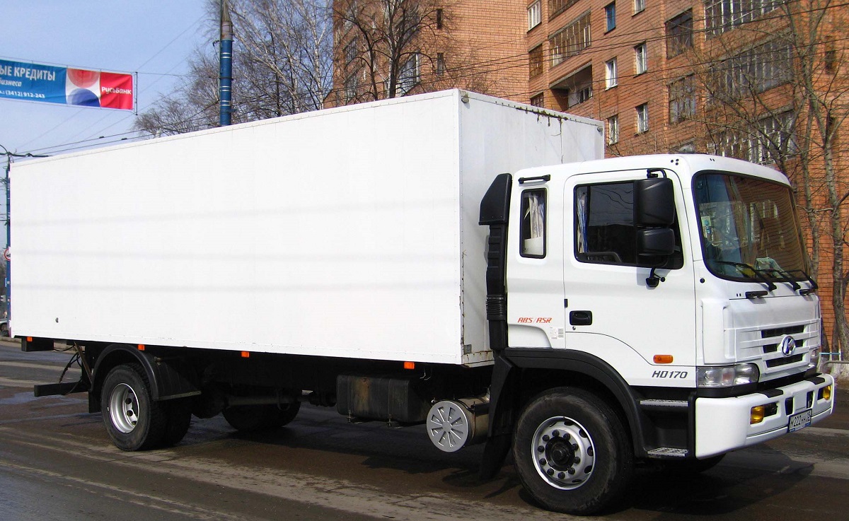 Удмуртия, № М 222 НН 18 — Hyundai Super Truck (общая модель)