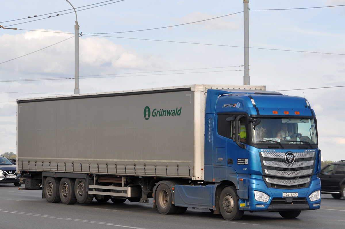 Ярославская область, № Е 761 ХР 76 — Foton Auman EST / EST-A (H5) BJ4189