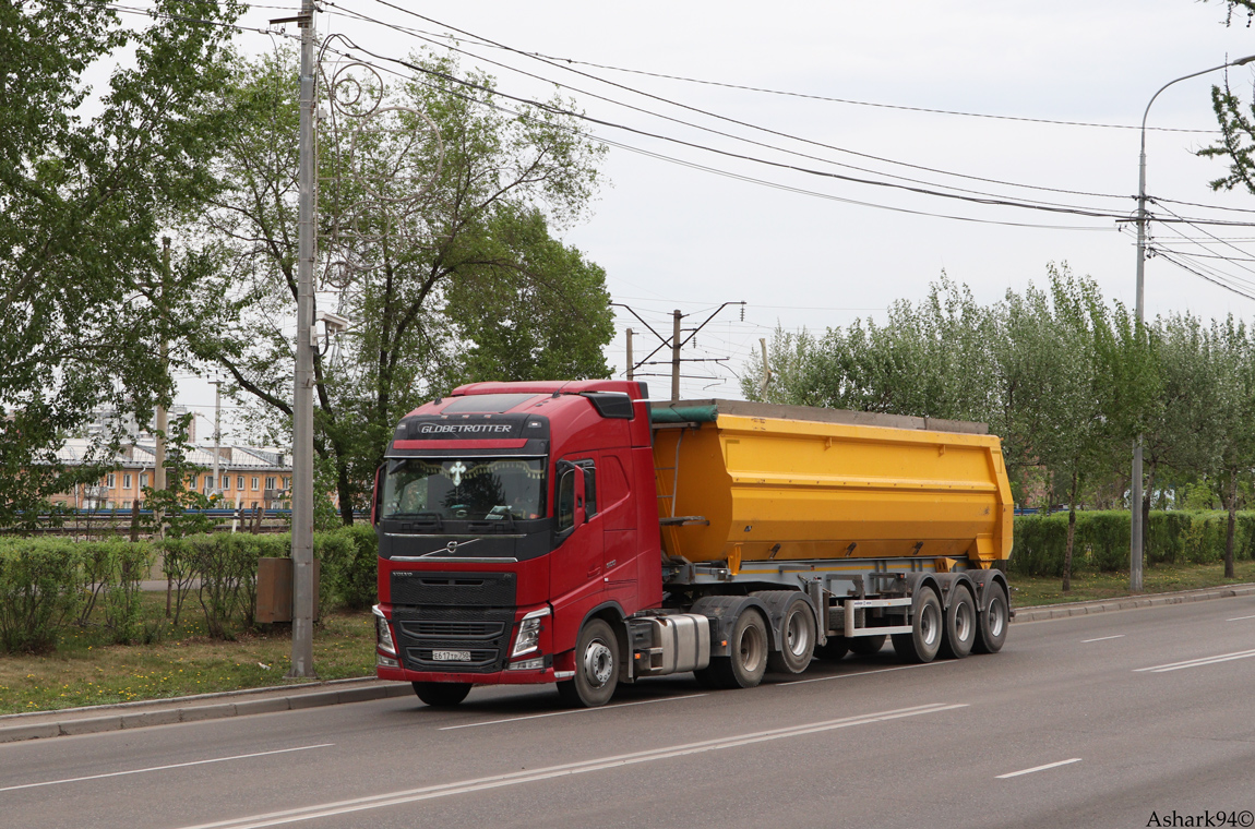 Красноярский край, № Е 617 ТР 750 — Volvo ('2012) FH.500 [X9P]