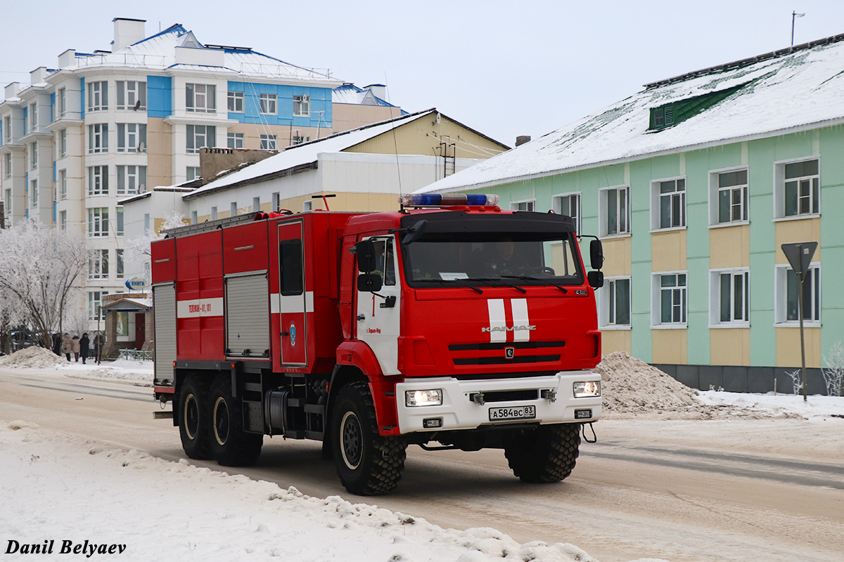 Ненецкий автономный округ, № А 584 ВС 83 — КамАЗ-43118-RF [43118F-R]