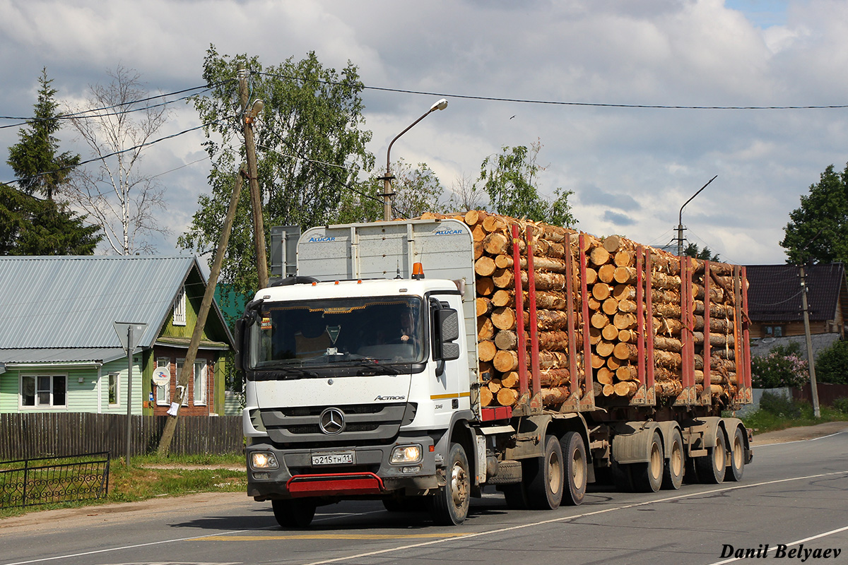 Коми, № О 215 ТН 11 — Mercedes-Benz Actros '09 3346 [Z9M]