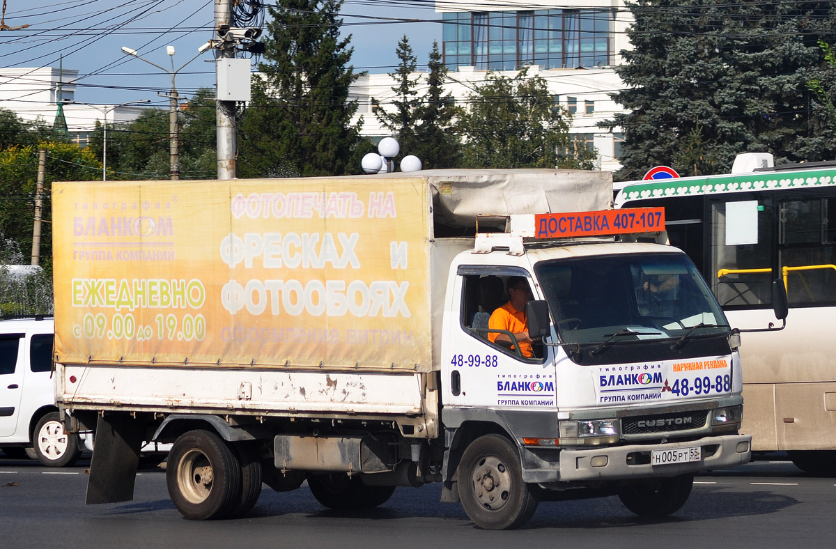 Омская область, № Н 005 РТ 55 — Mitsubishi Fuso Canter