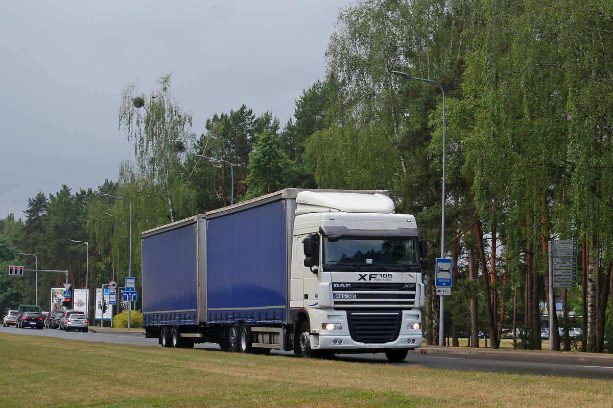 Литва, № MAG 795 — DAF XF105 FAR