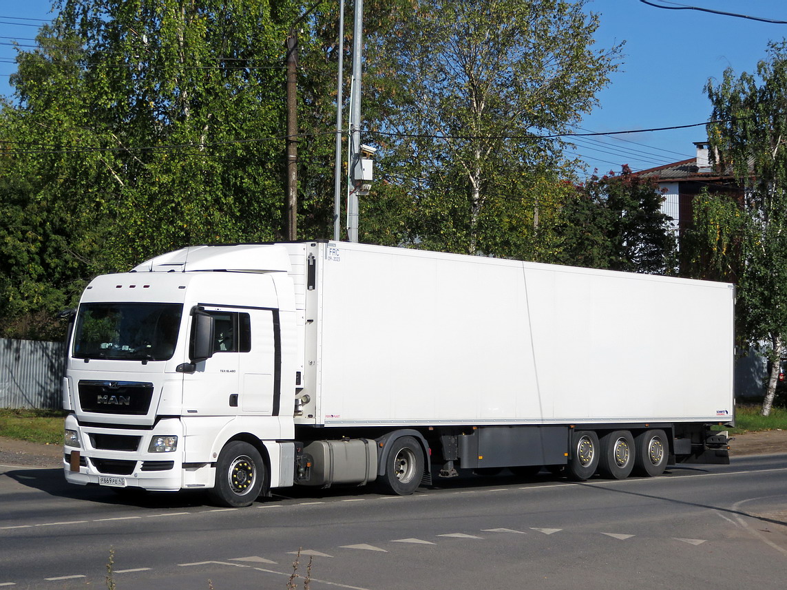 Кировская область, № Р 669 РЕ 43 — MAN TGX ('2012) 18.480