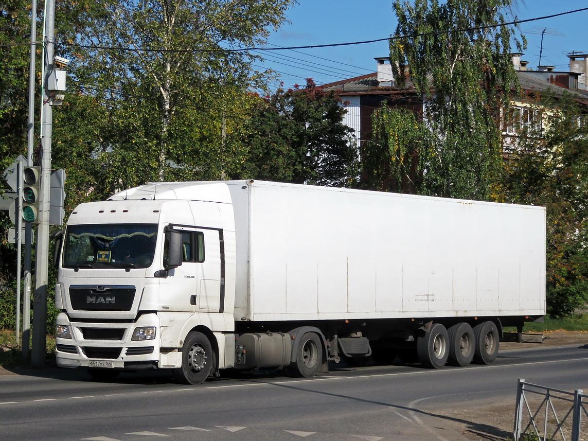 Саратовская область, № В 517 МХ 164 — MAN TGX ('2007) 18.480