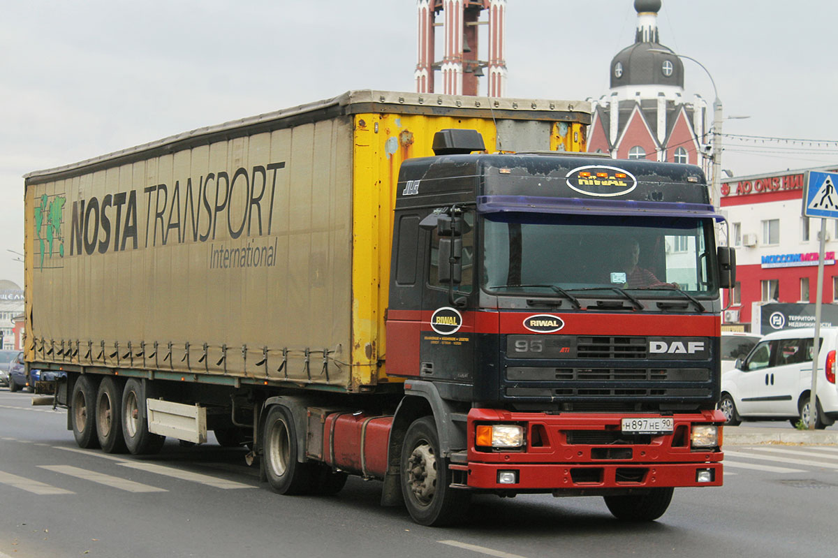 Московская область, № Н 897 НЕ 90 — DAF 95 FT