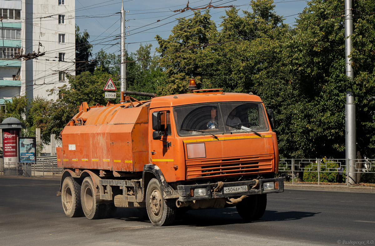 Башкортостан, № С 504 АР 102 — КамАЗ-53215 [532150]