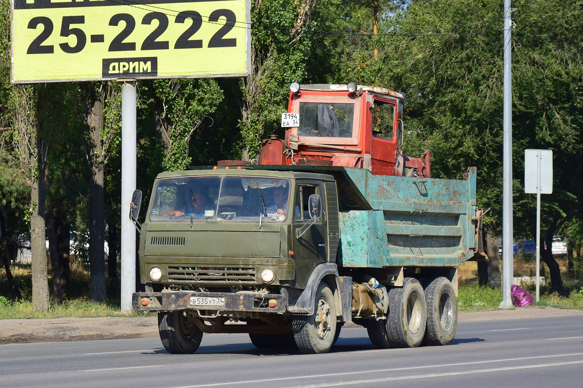 Волгоградская область, № В 535 УТ 34 — КамАЗ-5320