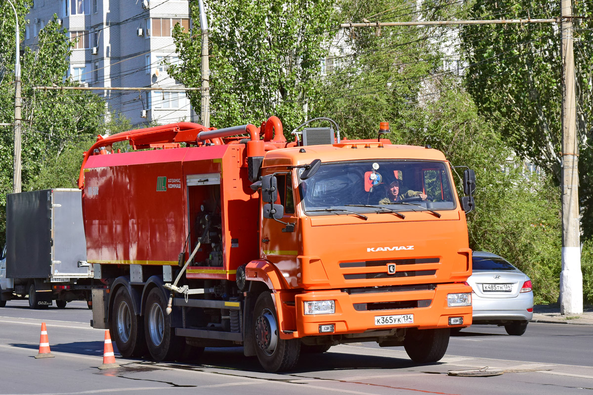 Волгоградская область, № К 365 УК 134 — КамАЗ-65115-A5