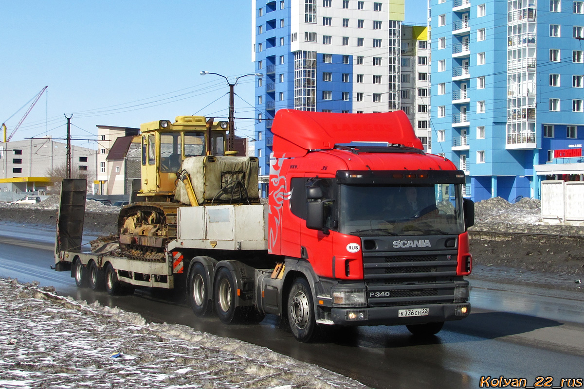 Алтайский край, № К 336 СН 22 — Scania ('1996) P340