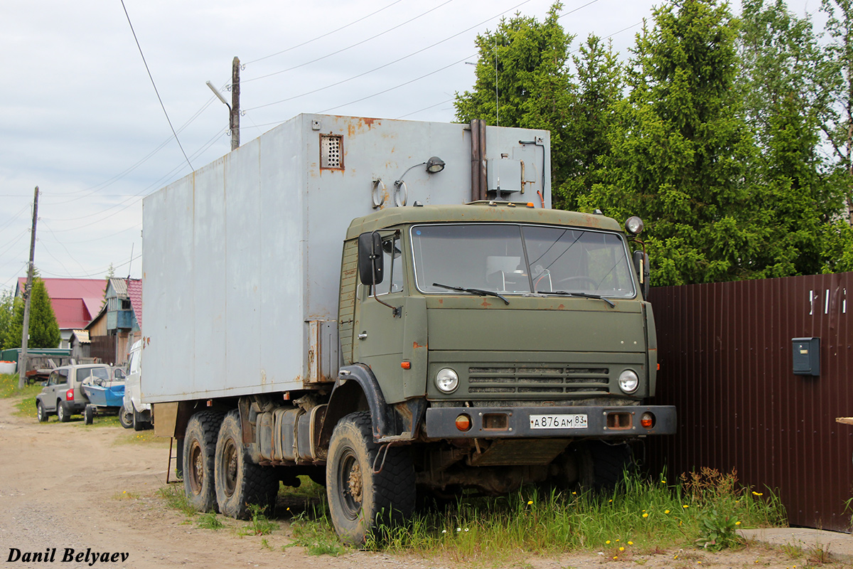 Ненецкий автономный округ, № А 876 АМ 83 — КамАЗ-43118 [431180]