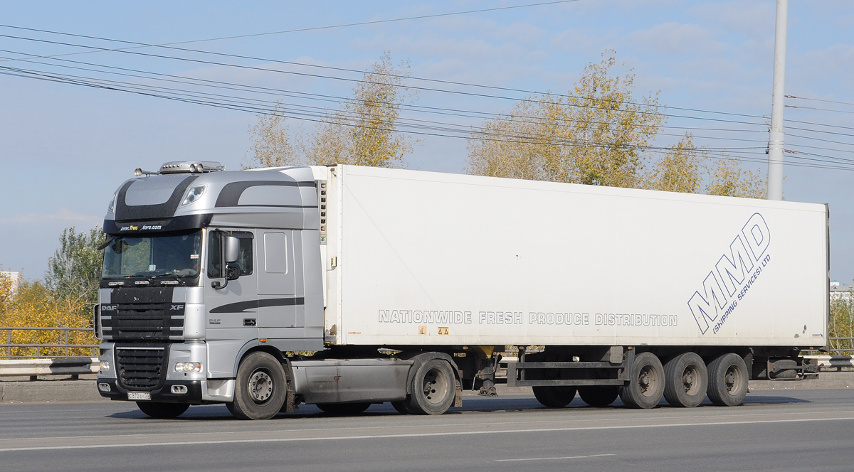 Омская область, № С 872 АМ 55 — DAF XF105 FT