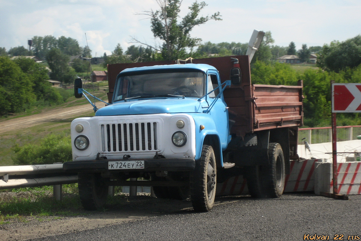 Алтайский край, № К 724 ЕУ 22 — ГАЗ-53-14, ГАЗ-53-14-01