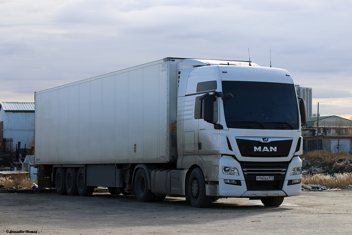 Москва, № Р 940 АК 977 — MAN TGX ('2016) 18.470