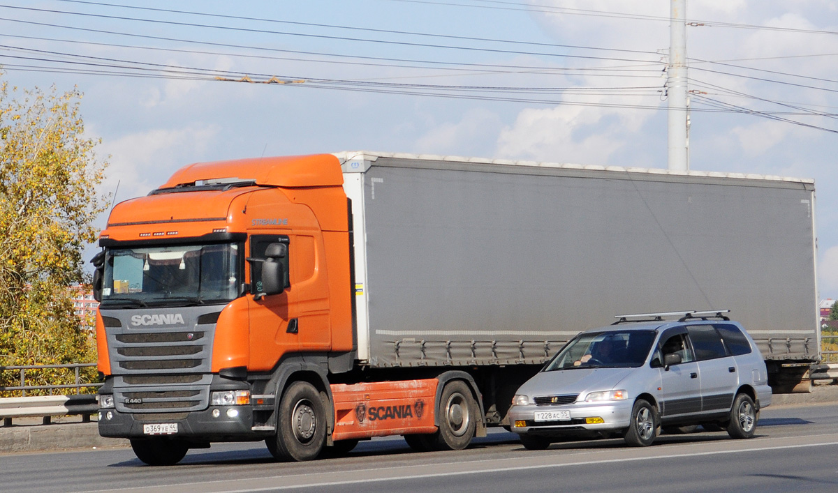 Костромская область, № О 369 УЕ 44 — Scania ('2013) R440