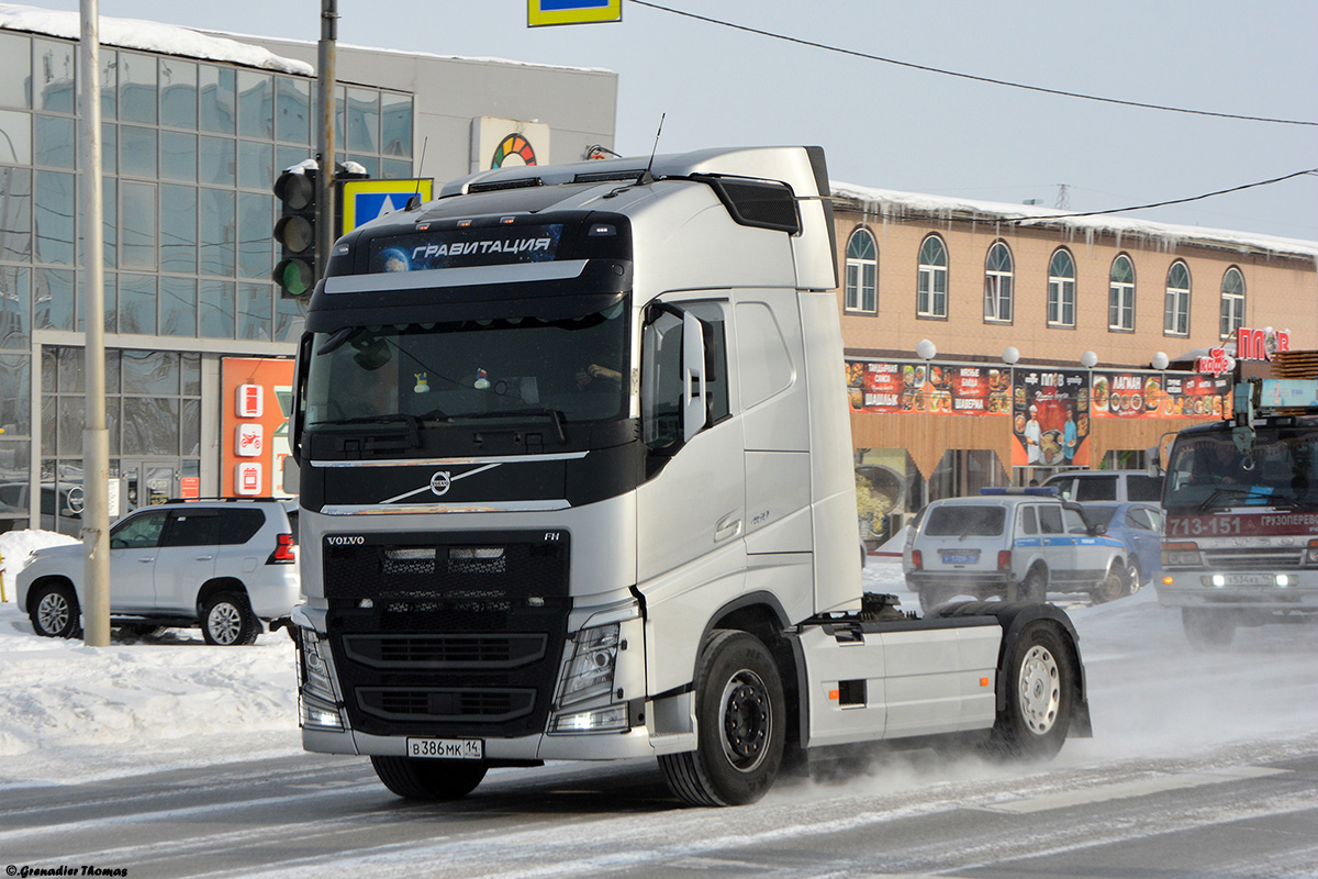 Саха (Якутия), № В 386 МК 14 — Volvo ('2012) FH.460; Volvo ('2012) FH "Гравитация" (Саха (Якутия))