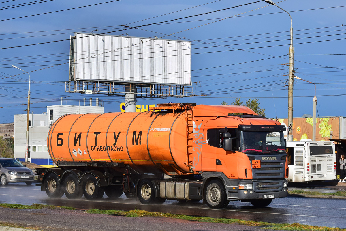 Чечня, № Е 122 АК 95 — Scania ('2009) G380