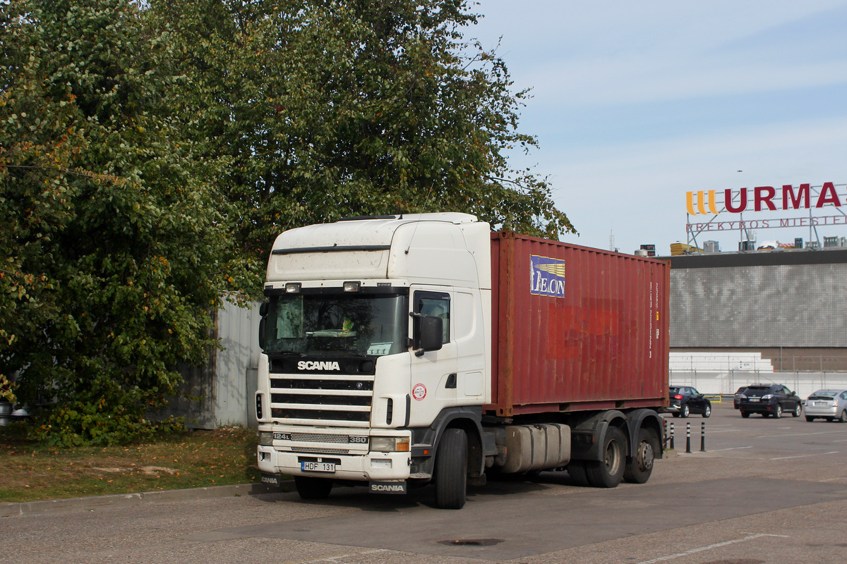 Литва, № HDF 131 — Scania ('1996) R124L