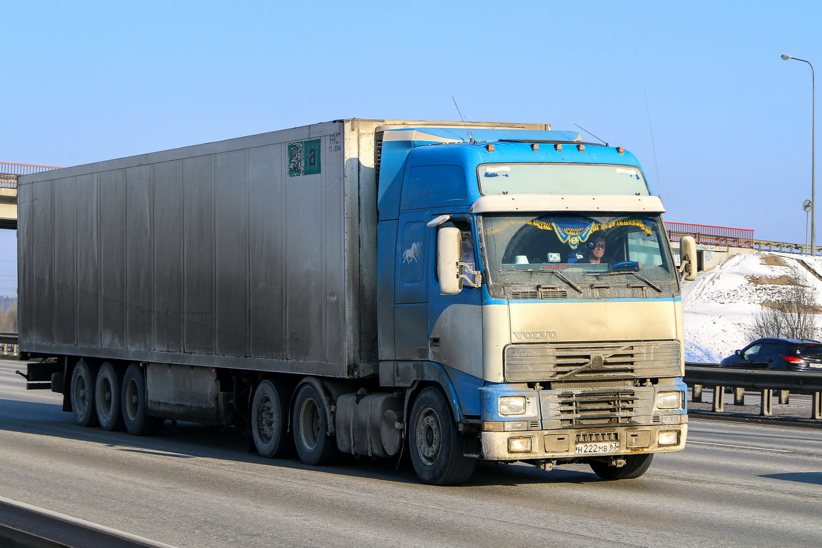 Самарская область, № Н 222 МВ 63 — Volvo ('1993) FH12.420