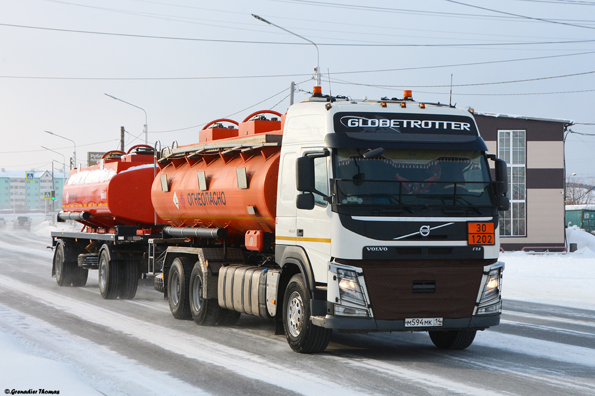 Саха (Якутия), № М 594 МК 14 — Volvo ('2013) FMX.460 [X9P]