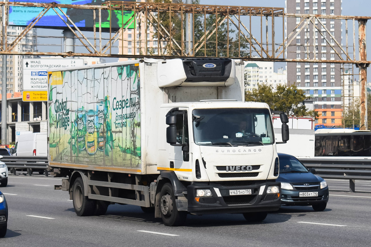 Московская область, № У 431 НО 750 — IVECO EuroCargo ('2008)