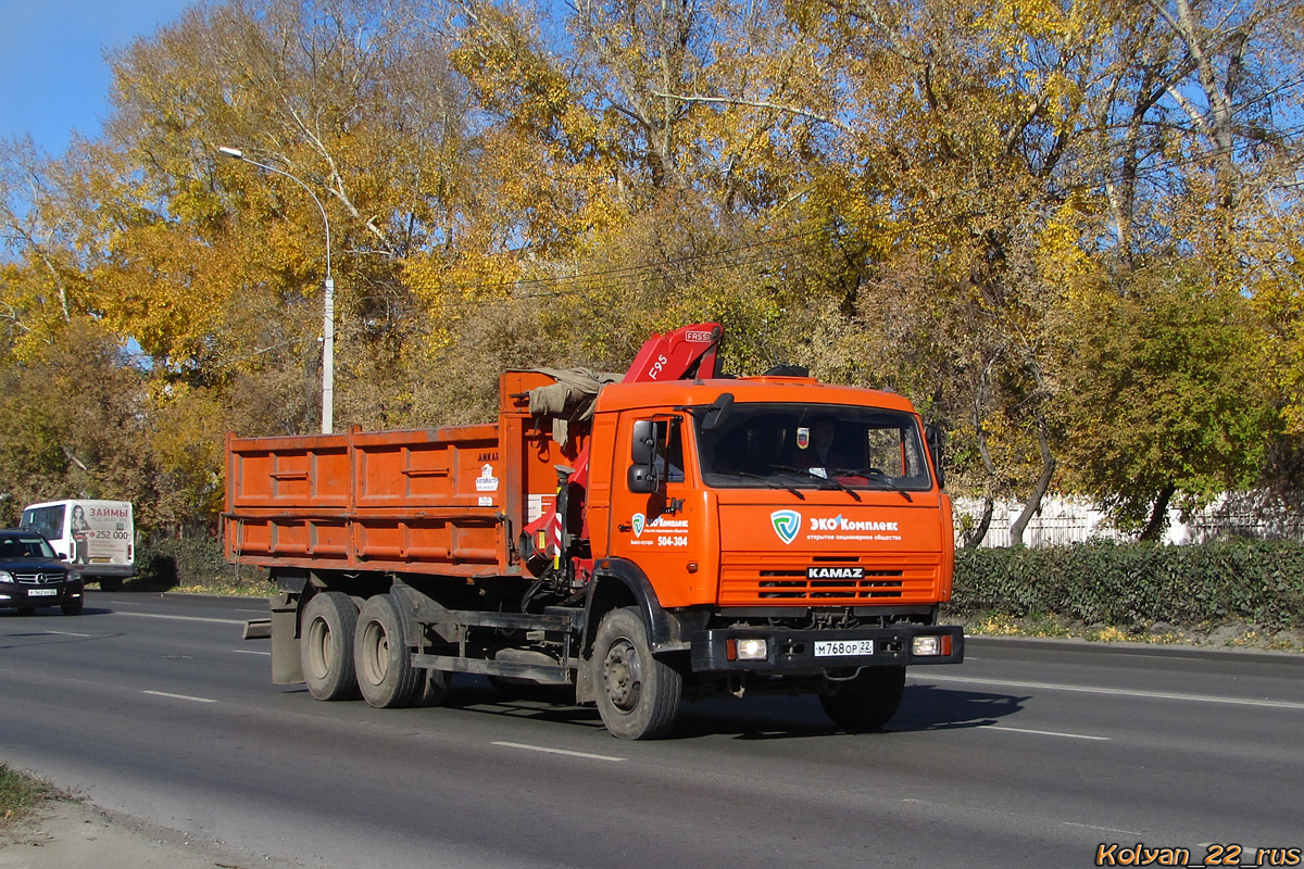 Алтайский край, № М 768 ОР 22 — КамАЗ-65115-62