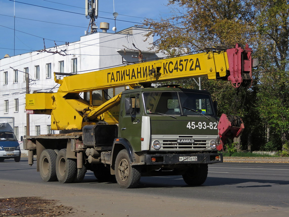 Кировская область, № Р 375 НЕ 43 — КамАЗ-53212